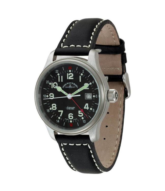 ZENO NC Pilot GMT（雙時）自動腕錶