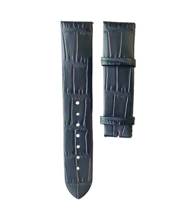 Ernest Borel Leather Strap Blue lug width 18