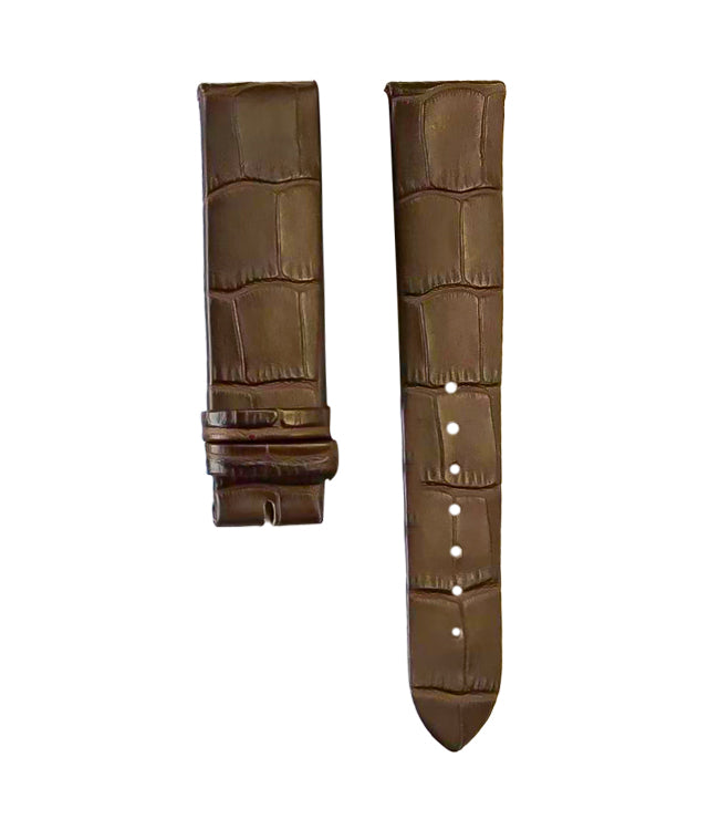 Ernest Borel Leather Strap Brown lug width 16