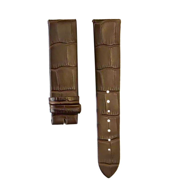 Ernest Borel Leather Strap Brown lug width 18