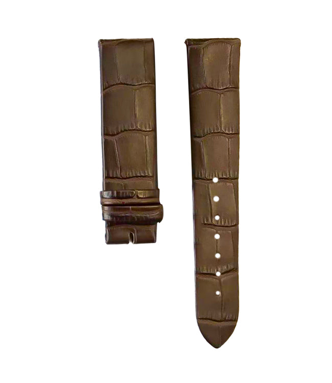 Ernest Borel Leather Strap Brown lug width 22