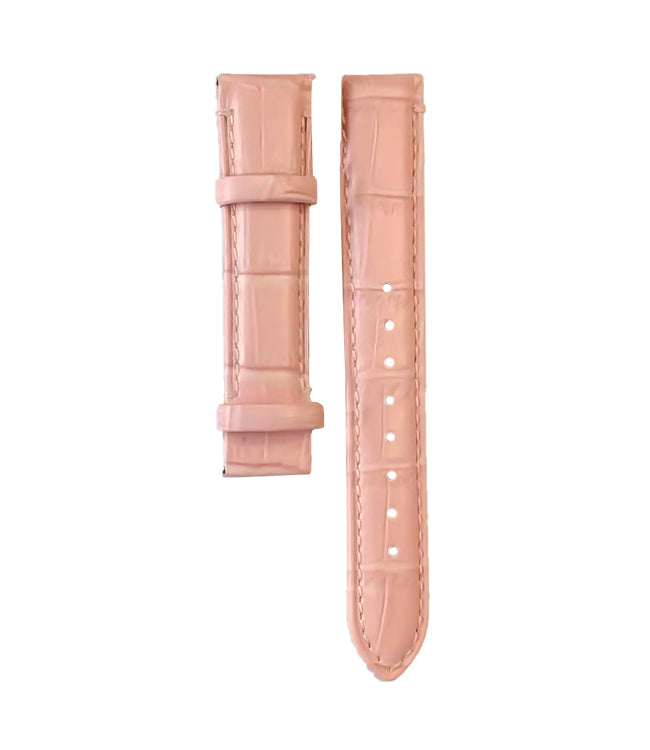 Ernest Borel Leather Strap Pink lug width 18